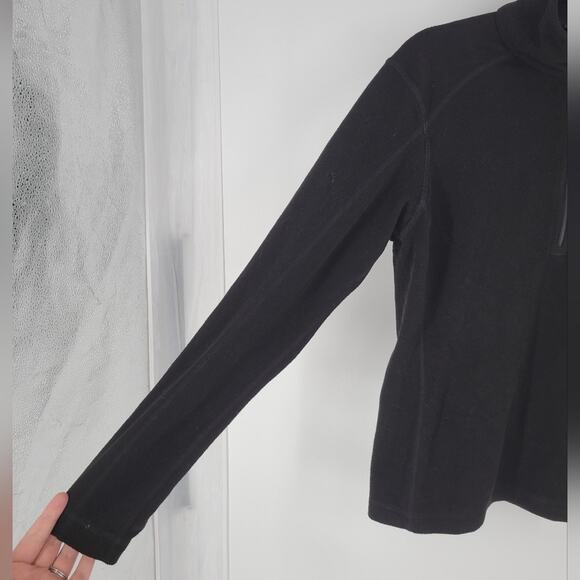 Patagonia Women's Black Micro D 1/4-Zip Fleece S - Picture 3 of 10